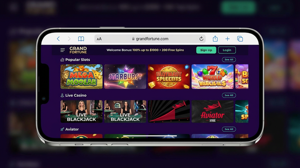 Main screen of 888casino ios page for PK players - 4